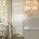 Zehnder Subway Towel Radiator for Mixed Operation with Built-in Heating Element