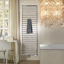 Zehnder Subway Towel Radiator for Mixed Operation with Built-in Heating Element