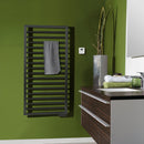 Zehnder Subway Towel Radiator for Purely Electrical Operation