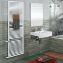 Zehnder Universal Bathroom Radiator as Replacement Model for Hot Water Operation