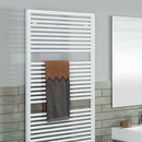 Zehnder Universal Bathroom Radiator as Replacement Model for Hot Water Operation