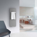Zehnder Vitalo Bar Bbathroom Radiator with EasyFit Connection Box for Hot Water Operation