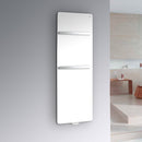 Zehnder Vitalo Bar Bbathroom Radiator with EasyFit Connection Box for Hot Water Operation