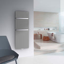 Zehnder Vitalo Bar Bbathroom Radiator with EasyFit Connection Box for Hot Water Operation