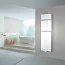 Zehnder Vitalo Bar Bbathroom Radiator with EasyFit Connection Box for Hot Water Operation