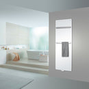 Zehnder Vitalo Bar Bbathroom Radiator with EasyFit Connection Box for Hot Water Operation