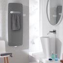 Zehnder Vitalo Spa Bathroom Radiator with EasyFit Connection Box for Hot Water Operation