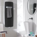 Zehnder Vitalo Spa Bathroom Radiator with EasyFit Connection Box for Hot Water Operation