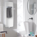Zehnder Vitalo Spa Bathroom Radiator with EasyFit Connection Box for Hot Water Operation