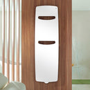 Zehnder Vitalo Spa Bathroom Radiator with EasyFit Connection Box for Hot Water Operation