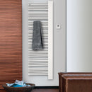 Zehnder Yucca Cover Bathroom Radiator for Purely Electrical Operation