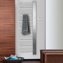 Zehnder Yucca Cover Bathroom Radiator for Purely Electrical Operation