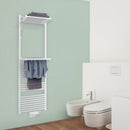 Zehnder Zeno Wing Towel Radiator for Hot Water or Mixed Operation
