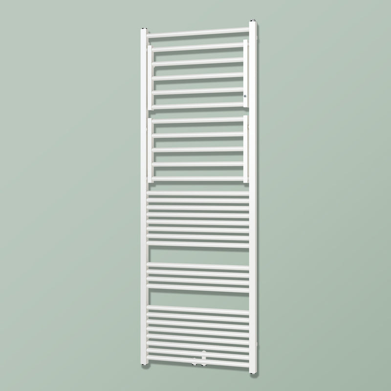 Zehnder Zeno Wing Towel Radiator for Hot Water or Mixed Operation