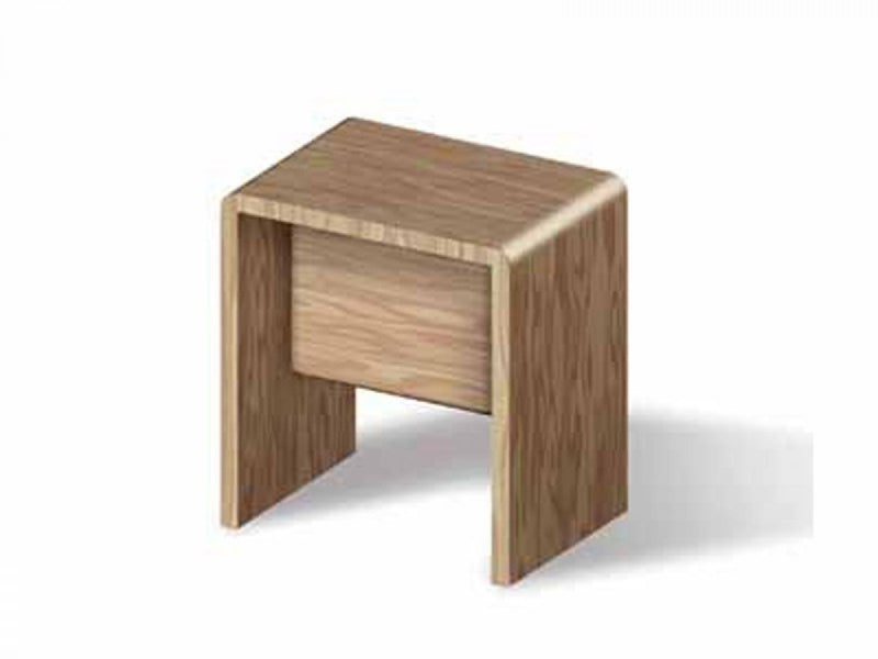 Zucchetti Kos stool in iroko wood 5B1IK